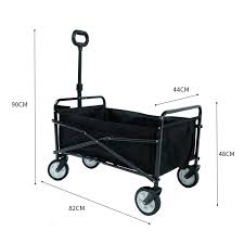 CARRITO BLACK CON MANGO PLEGABLE