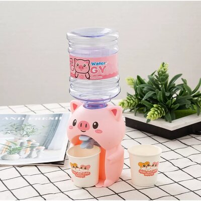 MINI DISPENSADOR DE AGUA EN FORMA DE CERDITO