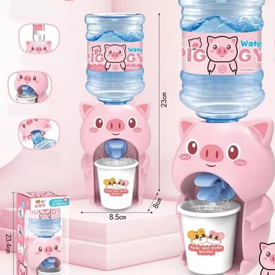 MINI DISPENSADOR DE AGUA EN FORMA DE CERDITO