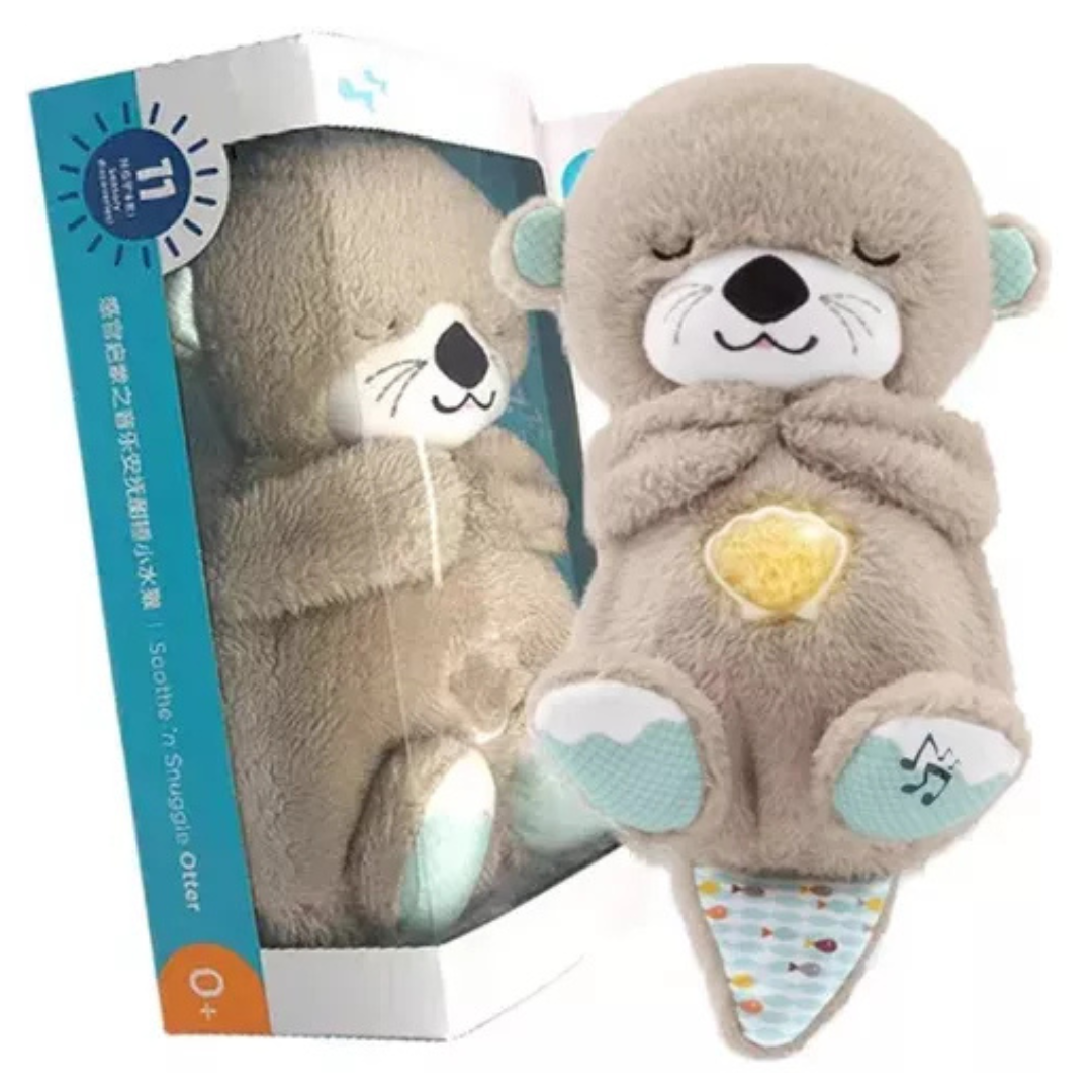 NUTRIA DE PELUCHE INTERACTIVA Y MULTISENSORIAL