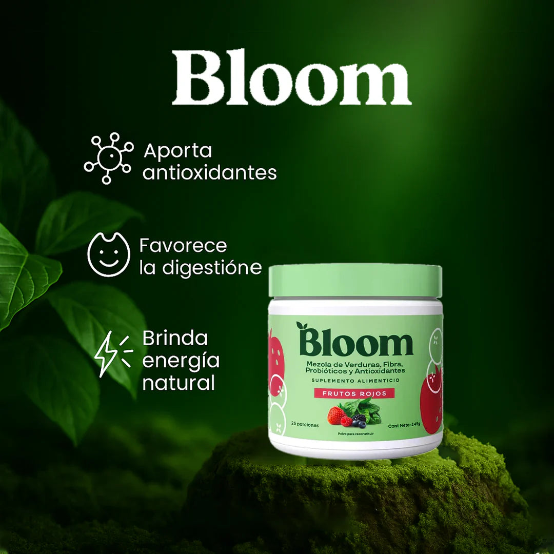 BLOOM NUTRITION SUPLEMENTO EN POLVO