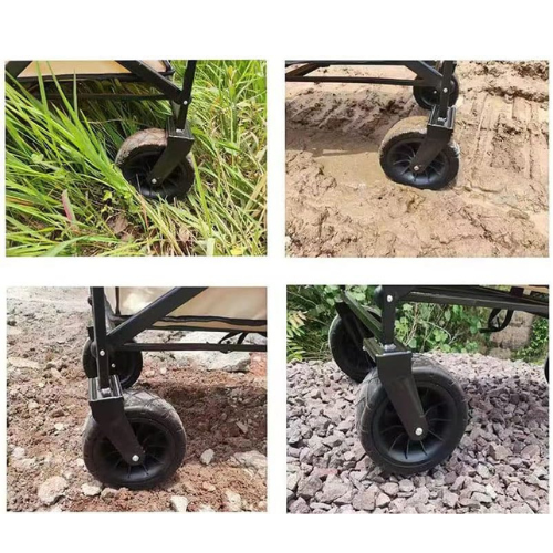 CARRITO BLACK CON MANGO PLEGABLE