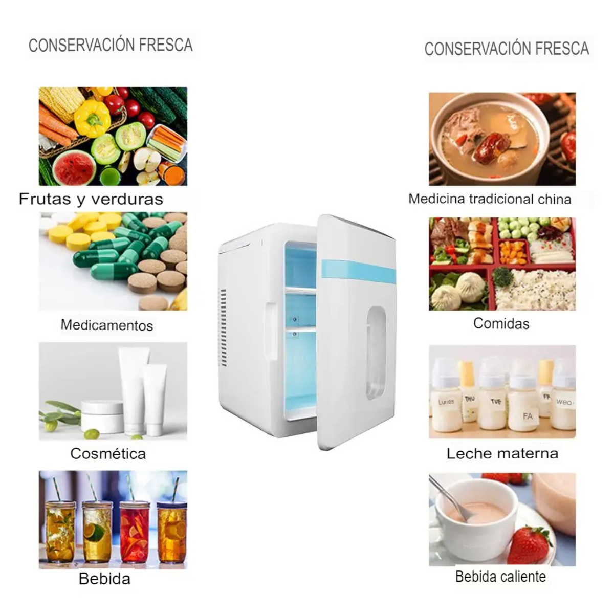 Mini Refrigerador Portátil 4 Litros